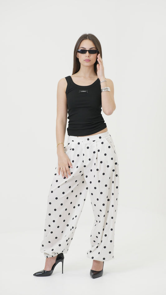 Pantaloni Pois (lumina)