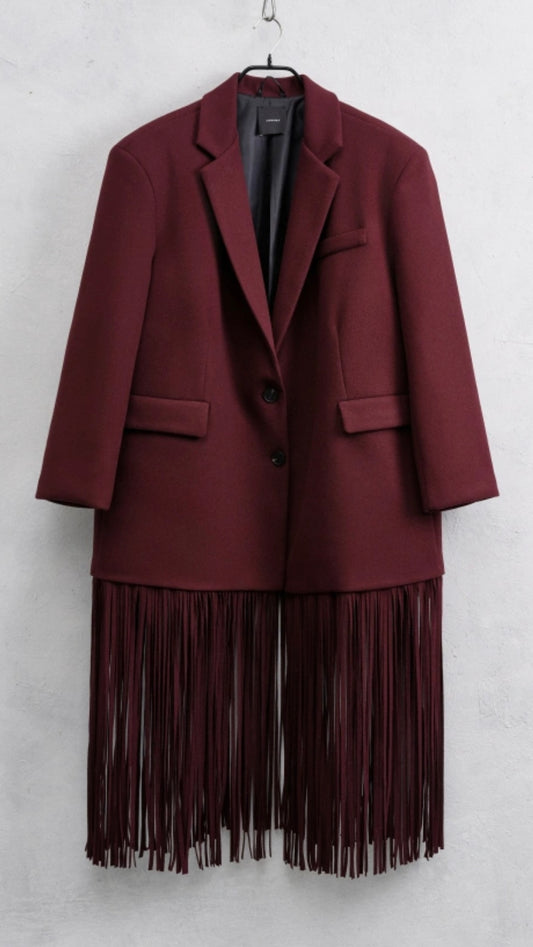 Cappotto Frange