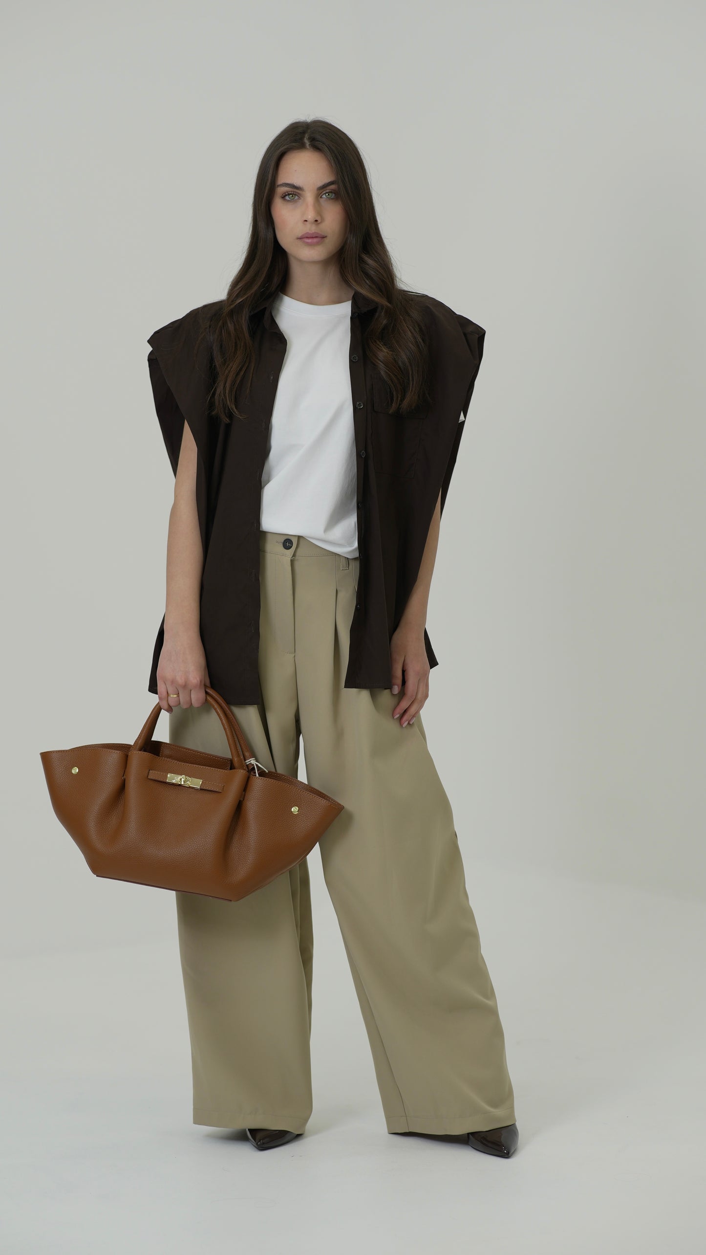 Camicia Over (con spalline)
