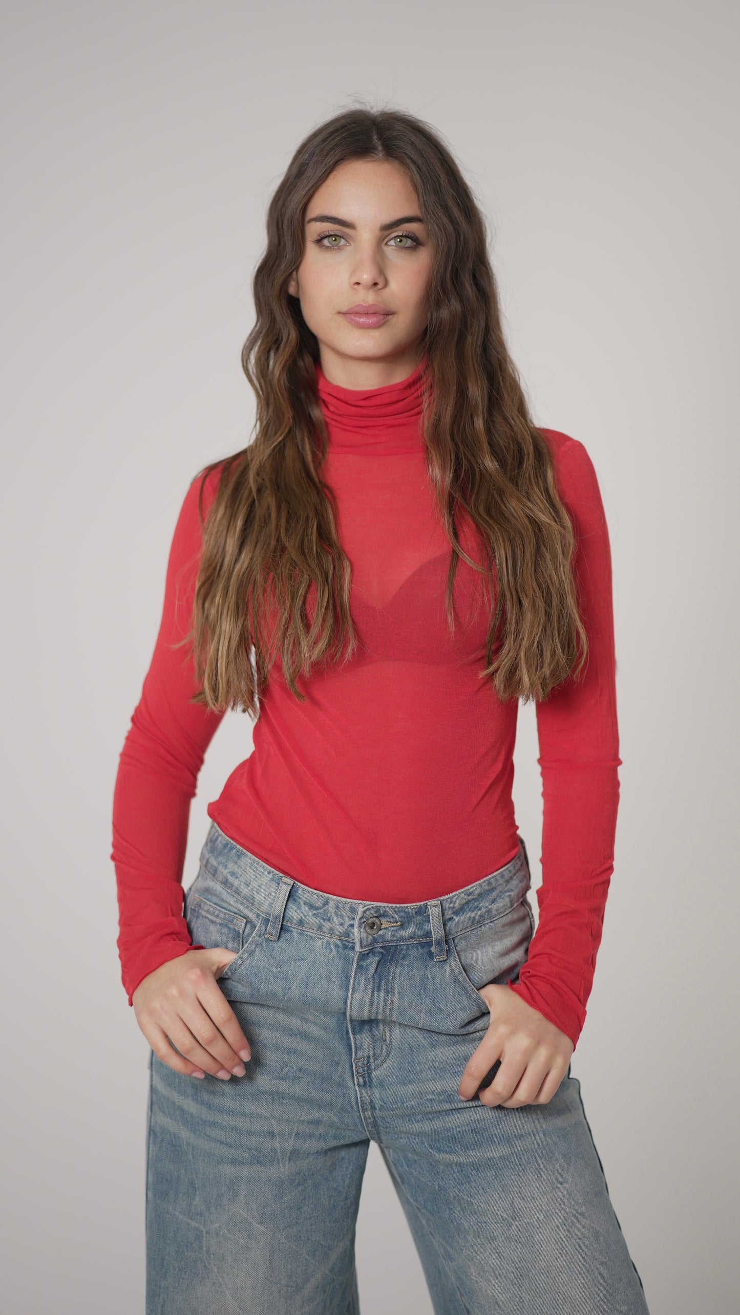 Maglia Cashmere collo alto